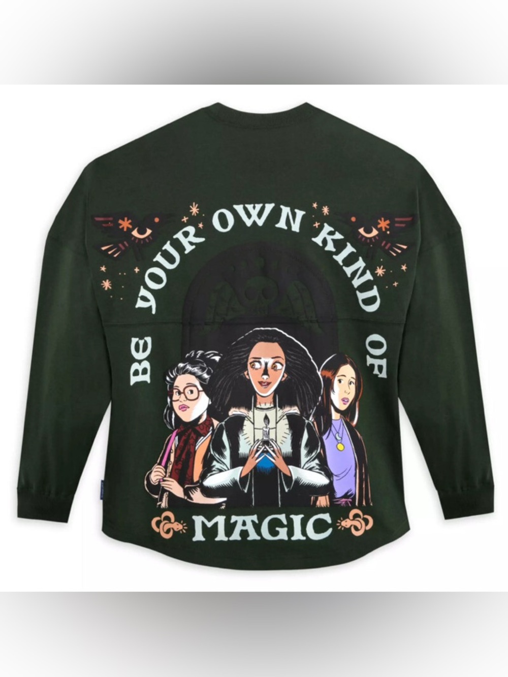Halloween 2023 Hocus Pocus 2 Green Spirit Jersey Size Large - Picture 2 of 4